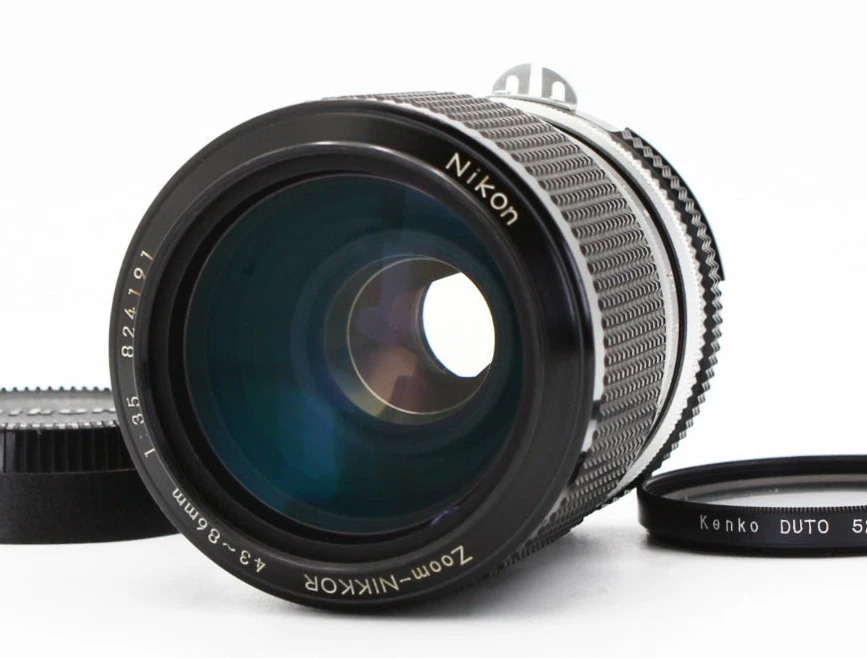 Nikon FE ニコン Zoom-NIKKOR 43-86mm F3.5 動未 Nikon f/3.5 Camera Lenses 43-86mm Focal for sale | eBay