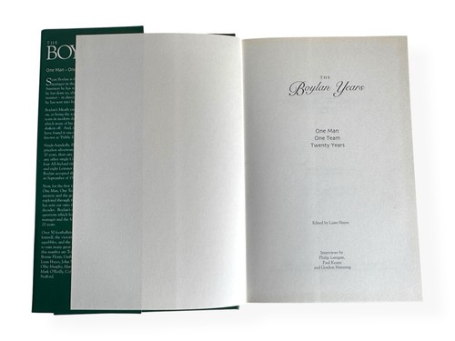 The Boylan Years By Sean Boylan Meath GAA Gaelic Football HC Book 1st Edition - Imagen 9 de 24