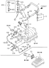 Genuine Honda Sensor Assembly Map 8-12614-970-0
