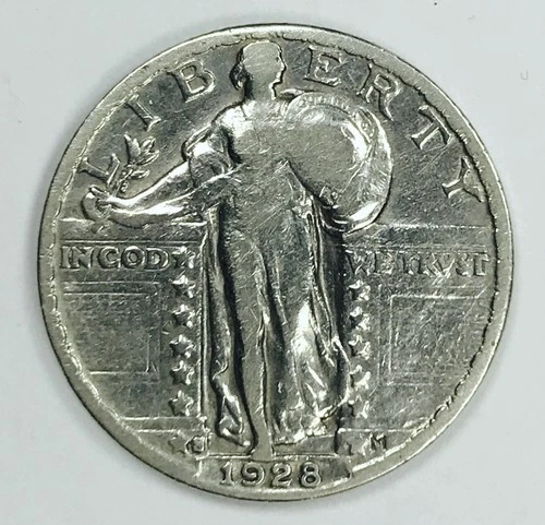 1928 S STANDING LIBERTY QUARTER! BEYOND COOL U.S. COLLECTOR COIN! WOW! NR#G3376