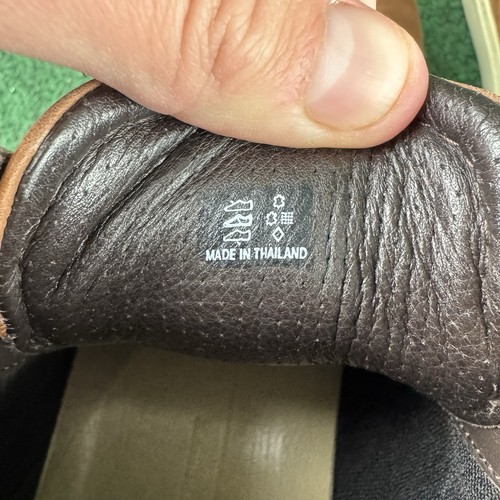 Ecco Soft 7 Mens Sneakers 12-12.5 Brown Leather High Top Laced Sneakers EU 46 - Picture 8 of 10