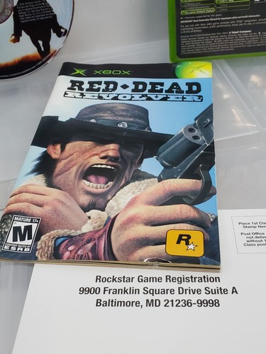 *CIB* Red Dead Revolver (Microsoft Xbox, 2004) Complete w/Registration - Tested - Picture 4 of 7