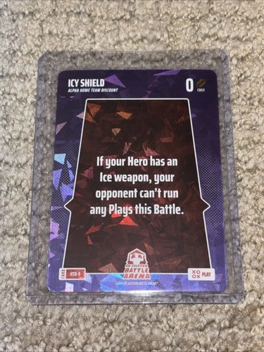 Bo Jackson Battle Arena Blast Play Alpha SSP HTD-9 ICY SHIELD