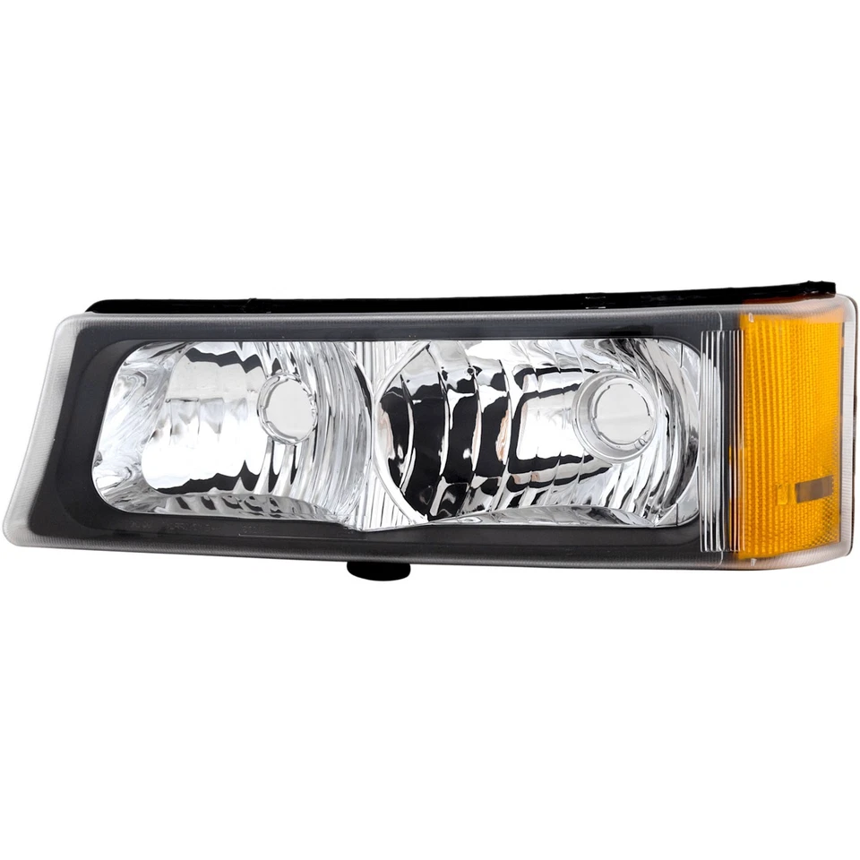 Luz de señal de giro esquina lateral marcador lámpara de estacionamiento conductor delantero izquierdo para Chevy mano Foto 3 de 4