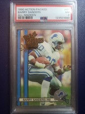 1990 Action Packed All-Madden Team - Barry Sanders #47 PSA 7