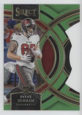 2023 Select Premier Level Neon Green Prizm Die-Cut /499 Payne Durham Rookie RC