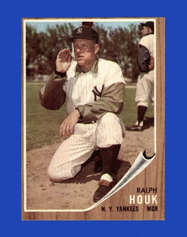 1962 Topps Set-Break # 88 Ralph Houk Mgr EX-EXMINT *GMCARDS*