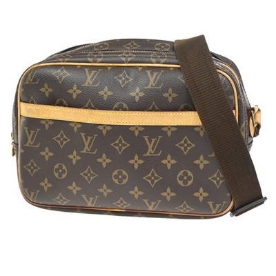 LOUIS VUITTON Reporter Crossbody Shoulder Bag Monogram Leather BN M45254 32KC942