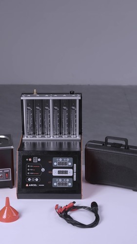Ultrasonic Fuel Injector Cleaner Tester Injector Cleaning Machine ANCEL ANJ600 - Video 1 of 1