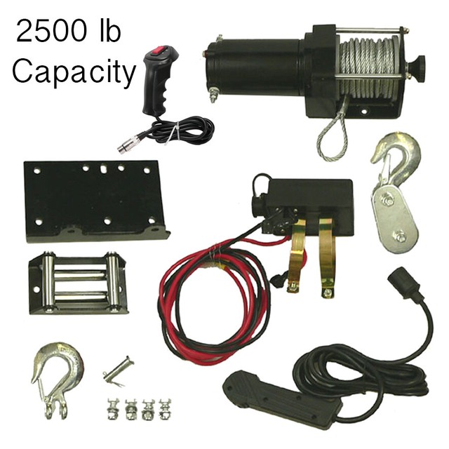WINCH MOTOR KIT AND REMOTE 2500LB FITS ARCTIC CAT CANAM ATV UTV 773810904 WINCH MOTOR KIT AND REMOTE 2500LB FITS ARCTIC CAT CANAM ATV UTV 773810904