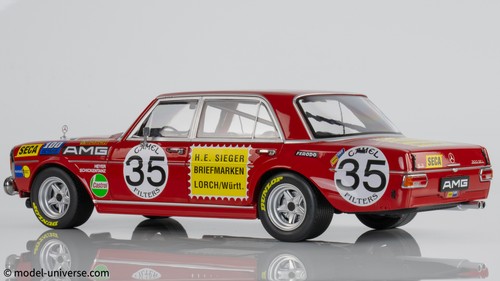 1:18 Mercedes-Benz AMG 300 SEL 6.3 n.35 2nd Spa 24h 1971 Heyer, danza chic... - Foto 18 di 18