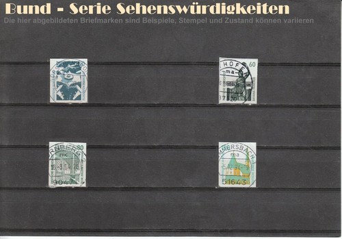 Conjunto de atracciones de serie permanente federal colección gigante 99 valores sellados - Imagen 9 de 9