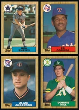 1987 Topps Tiffany BB - You Pick - Complete Your Set #1-200 (F19)