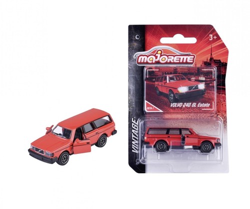 MAJORETTE · VOLVO 240GL ESTATE · ROJO · 1:64 · NUEVO Y SELLADO · RARO