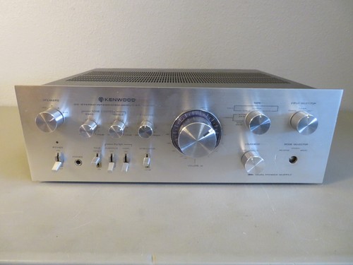 Vintage Kenwood KA-7100 Integrated Amplifier For Parts or Repair Powers On