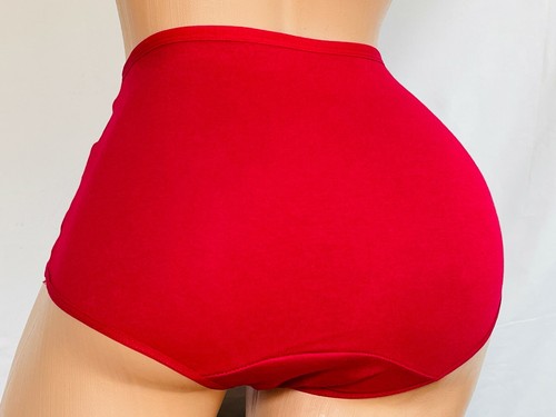 6 Women High Waist Briefs Panties Bikini Cotton Lace 649 Underwear Knicker S-3XL - Picture 8 of 12