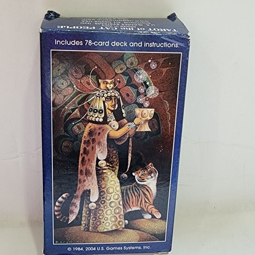 Tarot der Katzenmenschen 80 Karten Anleitung US Spiele 2004 EVC - Bild 7 von 11