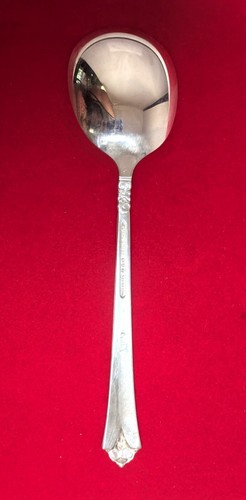 Cuchara de azúcar Castle Rose de Royal Crest de plata de ley, 6" de largo - Imagen 3 de 5