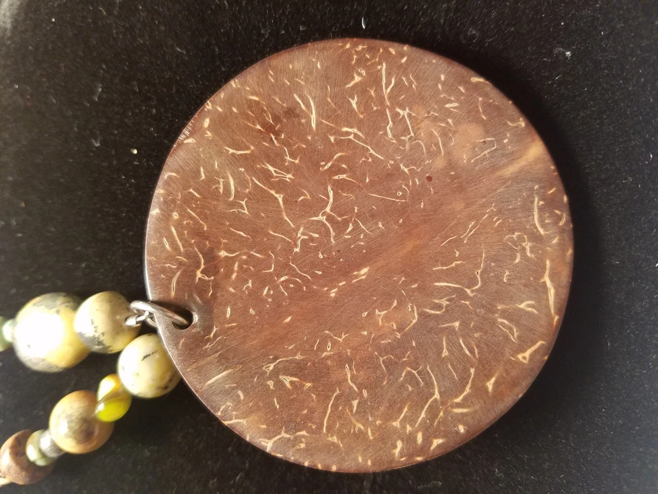 Silpada Howlite, Turquesa, Coco, Madera, Shell, MOP, Coco, Salwag y Cuello SS Foto 3 de 4