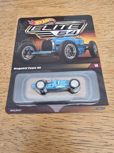 2024 Hot Wheels RLC Elite 64 Bugatti Type 59 w/ Protector Case