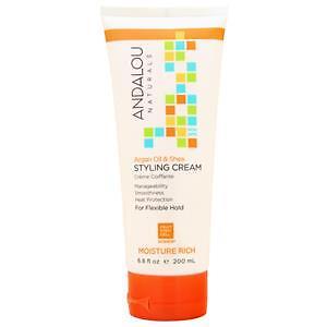 Крем для укладки волос Andalou Naturals, 6,8 жидких унций