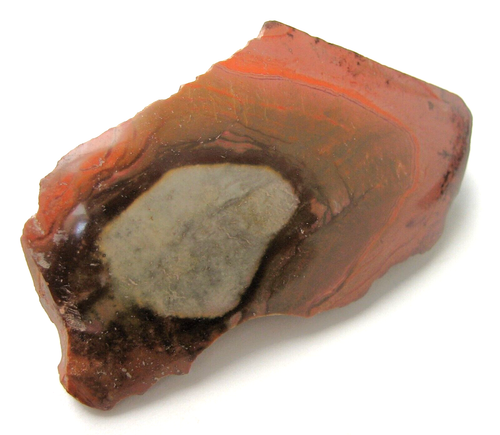 Polychrom Jaspis Anschliff 64 mm Jaspis Mineralien Deko Stufe aus Madagaskar - Bild 1 von 4