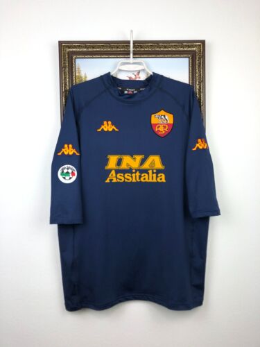 Roma Third football shirt 2000 Soccer Kappa Jersey Mens Maglia Trikot Size L