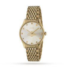 Orologio Gucci G-Timeless YA1264155 Watch Acciaio Oro Dorato 36 mm Ape Classico
