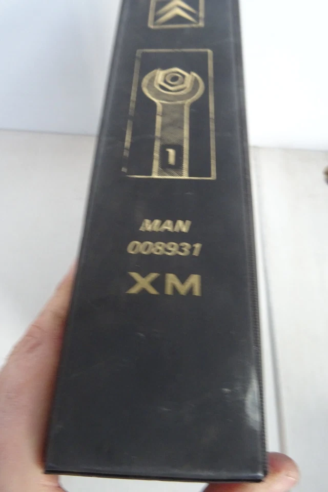 manuale officina Citroen XM 1989 catalogo motori carburazione accensione - Immagine 2 di 4