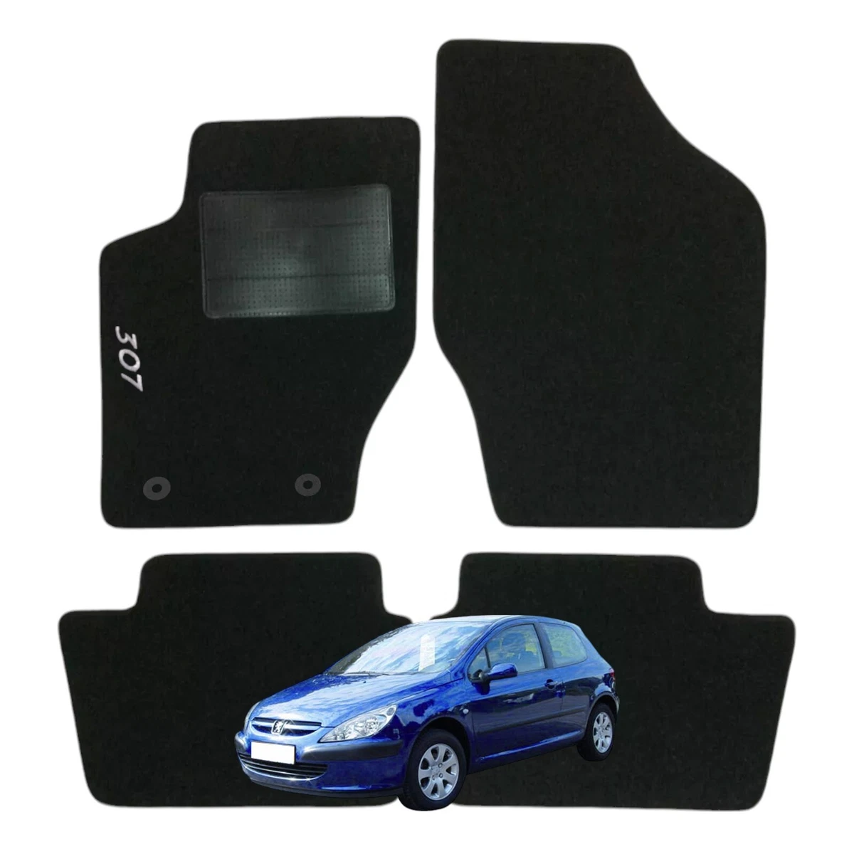 Tappetini in velluto beige per: Kia Ceed III hatchback, station wagon