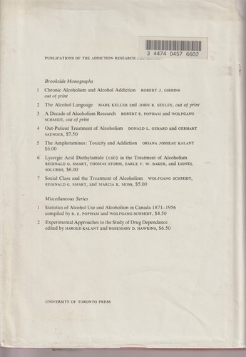 Alcohol and Alcoholism: Papers Presented at Symposium, Alcoholics Anonymous 1970 - Imagen 2 de 9