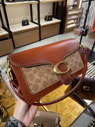 ❤️NWT COACH 1941 Tabby Shoulder Bag 26 crossbody 6793 Signature Beadchain - Picture 1 of 11