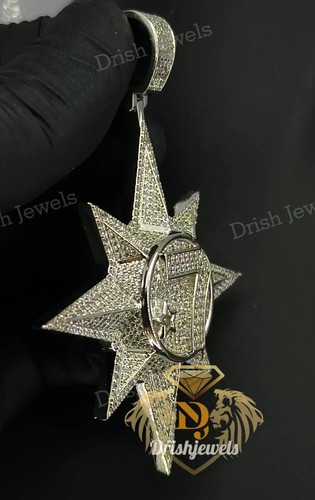 Five-Percent Nation Five Percenter 7 Number Allah Islamic Pendant 925 Silver - Picture 8 of 14