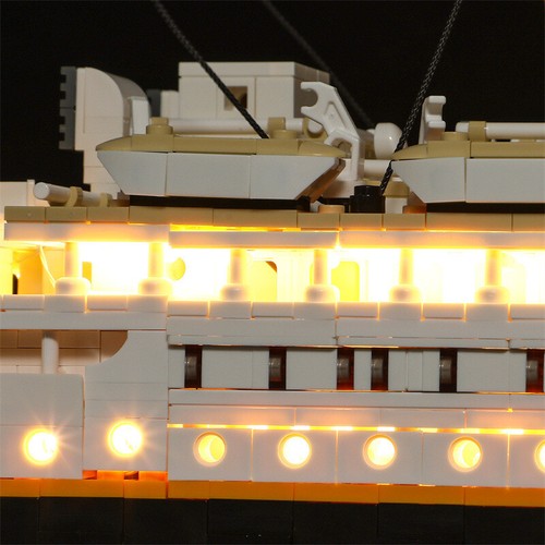 LED Licht Kit für LEGO 10294 Creator Expert Titanic LED Licht Kit Sensor Steuerung - Bild 5 von 22