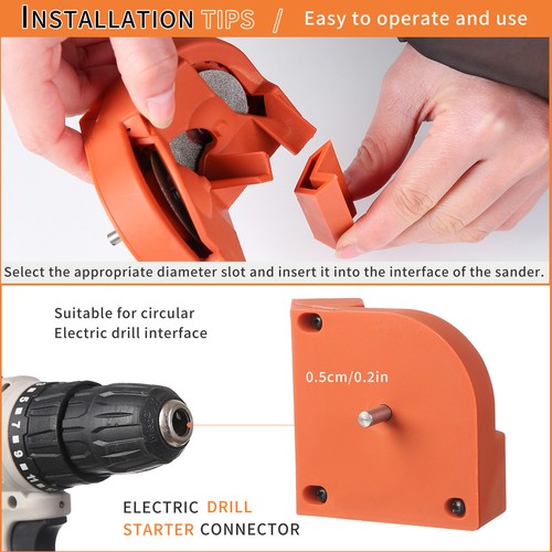 Universal Sharpening Tool Multipurpose Drill Bit Manual Grinding Sharpener - Picture 7 of 14