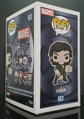 ¡Funko Pop + Protector! Marvel #653 X-Men Logan MCCC Exclusivo *Como Nuevo* - Imagen 6 de 12