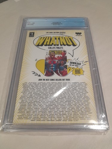 Invincible #1 Whatnot Gold Edition bewertet CGC 9,8 - Bild 15 von 15