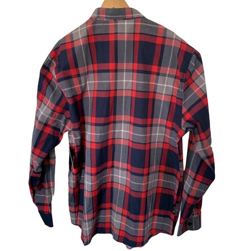 Enyce Shirt Mens Sz 5XL 5X EC16-3926BT Blue/Red Plaid Long Sleeve NEW - Picture 5 of 6