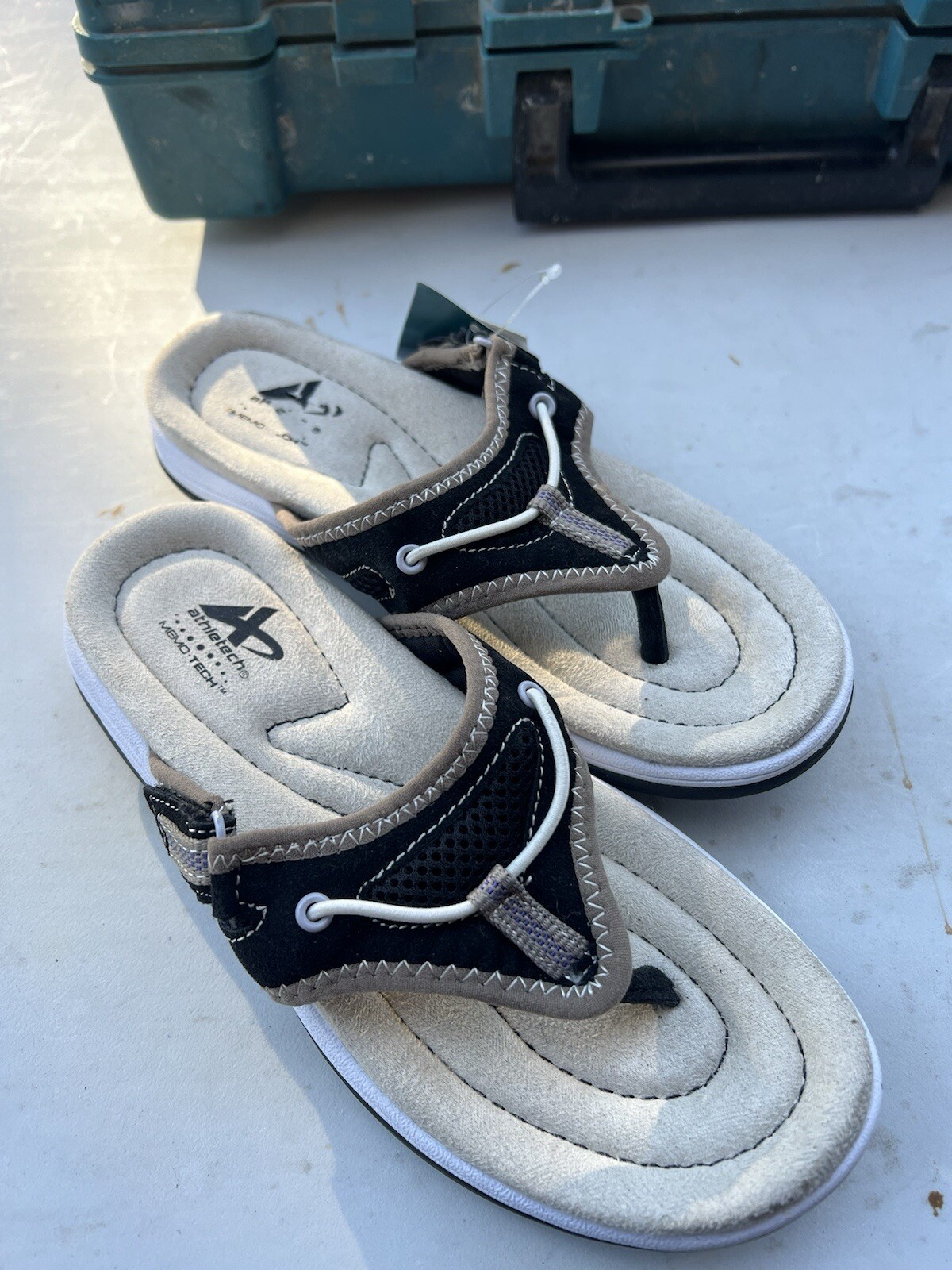 Sandalias deportivas planas para mujer talla 6,5 Athletech