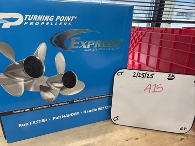 Turning Point Express Mach3 3-Blade SS Prop , 14.25'' x 19'' - RH
