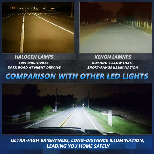 Pair D4S D4R LED Lights Bulb High Brightness Xenon White 6500K Conversion Kit - Picture 4 of 12