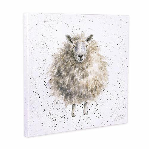 Wrendale Designs Illustrated Animal Canvas Print White Square 20cm x 20cm - Picture 42 of 42