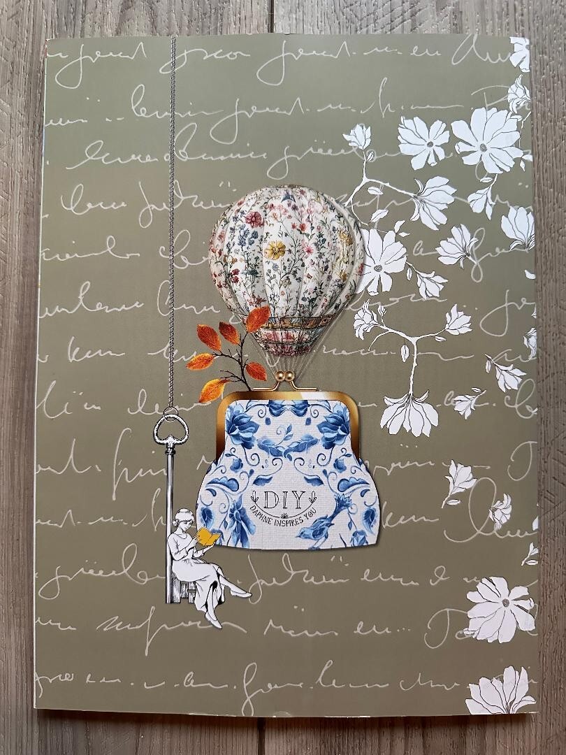 DAPHNE'S DIARY Number 7 2024 VINTAGE Stickers POSTER Mindfulness