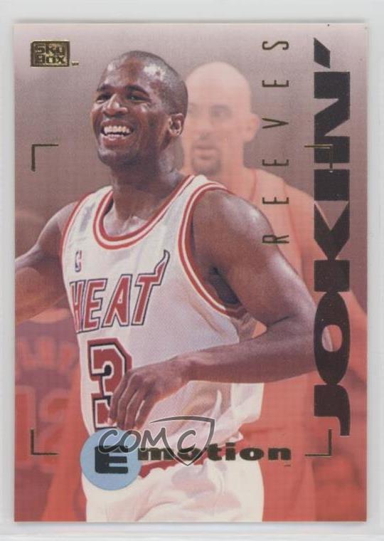 1994-95 Skybox Emotion Khalid Reeves #50 Rookie RC