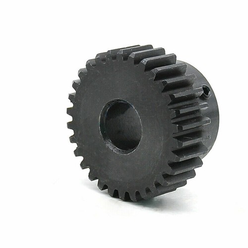 1.5Mod 30T-80T 45# Steel Spur Gear With Step Motor Pinion Gear With Set Screws - Picture 3 of 13