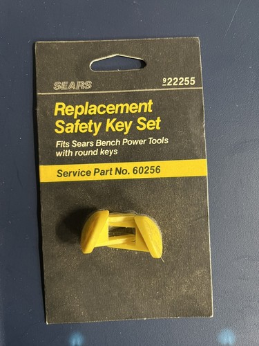 Sears Replacement Safety Key Set 922255
