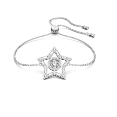スワロフスキー　6点セット Free set, White, Rhodium plated | Swarovski