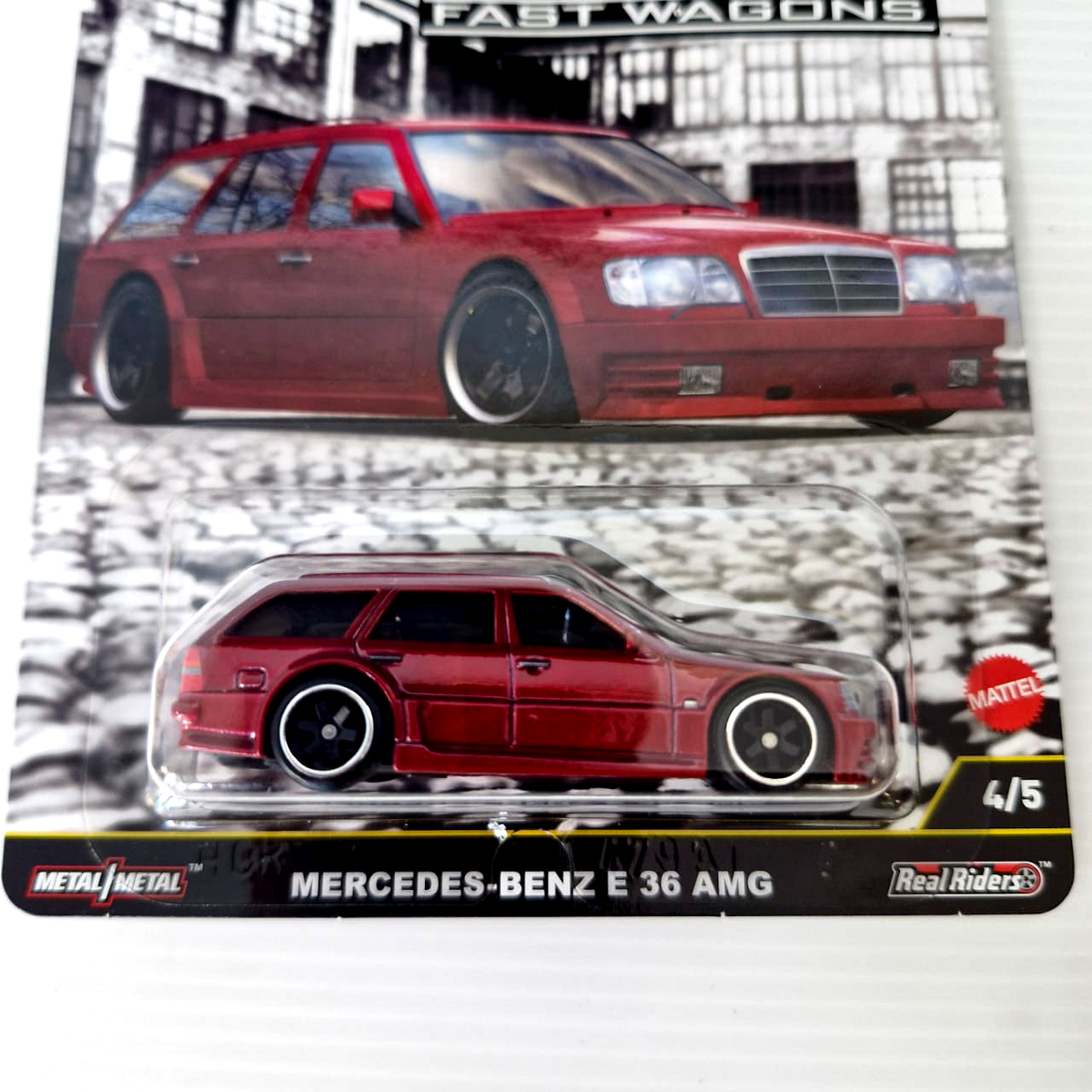 Hot Wheels Mercedes Benz E 36 AMG - 2025 Fast Wagons *Ready