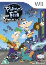 Disney Phineas and Ferb Across The 2nd Dimension Nintendo Wii PAL UK (NM)