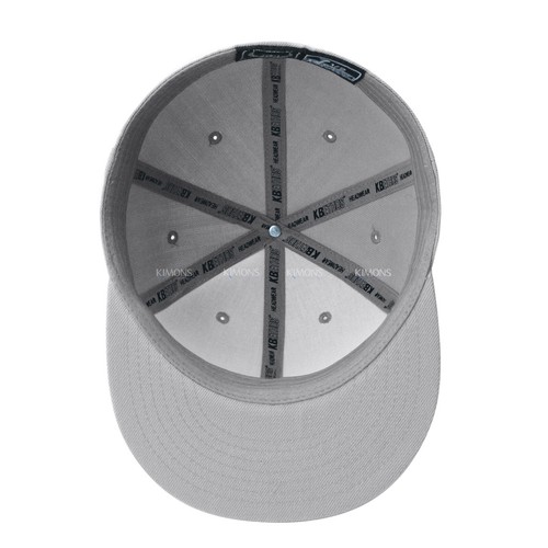 Premium einfarbig sitzende Baseballkappe Mütze leer einfach flache Rechnung 9 Größen Trucker II - Bild 16 von 82